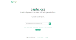 Desktop Screenshot of lists.caphc.org