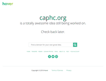 Tablet Screenshot of lists.caphc.org